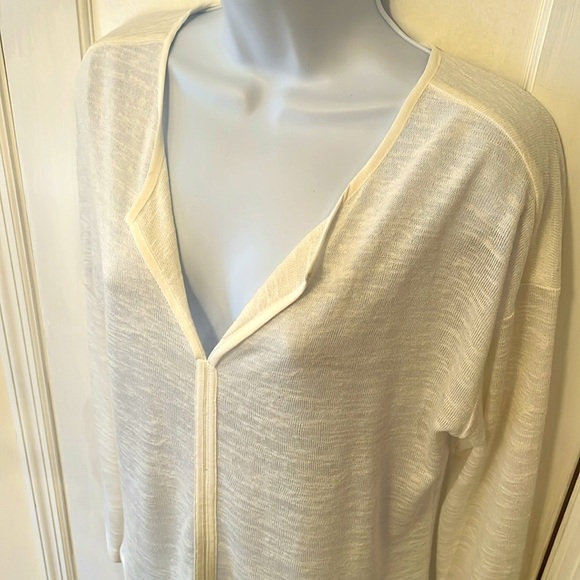 Sanctuary Tunic Pullover Women’s Large White Classic Beachy Coastal Minimalist - Picture 4 of 17